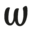 w