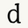 d