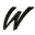 w