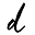 d