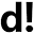 d
