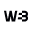 w
