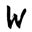 w