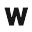 w
