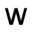 w