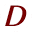 d