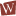 w