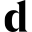 d