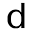 d