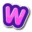 w