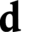 d