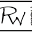 w
