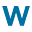 w