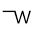 w