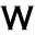 w