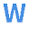 w