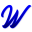 w