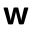 w
