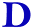d