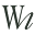 w