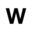 w