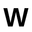 w