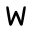 w