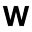 w
