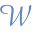 w