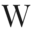 w