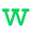 w