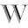 w