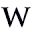 w