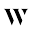w