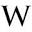 w