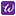 w
