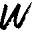 w
