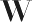 w