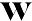 w