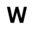 w