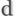 d