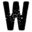 w