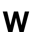 w