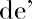 d