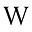 w
