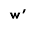 w