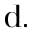 d