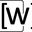 w