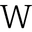 w