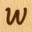 w